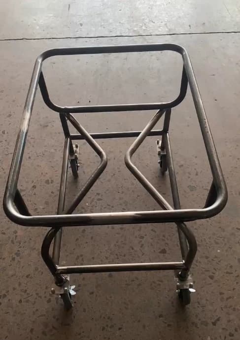 Stainless Steel SS316 Camping Cart (70L) — Folding Wagons & Carts